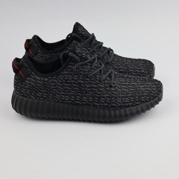 Adidas x Yeezy Boost 350 Pirate Size 8 Black Knit Fabric Low Top Sneakers main image 14
